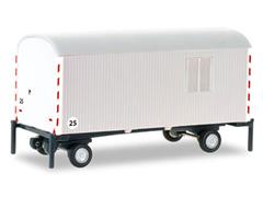 076395 - Herpa Model Construction Site Trailer All or