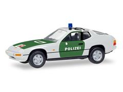 094078 - Herpa Model Polizei Porsche 924 Police Car