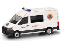 097963 - Herpa Model Malteser_ Civil Protection Volkswagen Crafter