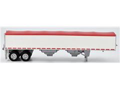 HO LOGISTICS #HL-468 - Covered Grain Trailer with Red Tarp