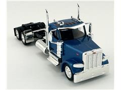 HO LOGISTICS #HL-589061 - Peterbilt 589 2 Axle with Daycab in Metallic Blue