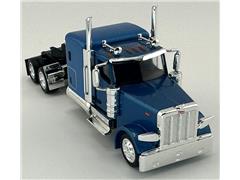 HO LOGISTICS #HL-589064 - Peterbilt 589 with 72 Inch Sleeper in Blue Metallic