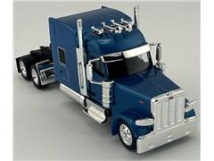 HO LOGISTICS #HL-589065 - Peterbilt 589 with Stand Up Sleeper in Blue Metallic