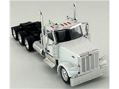 HO LOGISTICS #HL-589072 - Peterbilt 589 3-Axel Day Cab in White