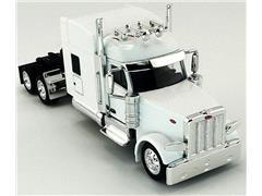 HO LOGISTICS #HL-589075 - Peterbilt 589 with Stand Up Sleeper in White