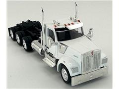 HO LOGISTICS #HL-990072 - Kenworth W990 3-Axel Day Cab in White