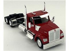 HO LOGISTICS #HL-990081 - Kenworth W990 2-Axel Cab in Red