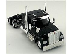 HO LOGISTICS #HL-990093 - Kenworth W990 Flat Top Sleeper Cab in Black