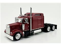 HO LOGISTICS #HL-W90001 - Kenworth W900L 2-Axle Sleeper Cab In Metallic Red