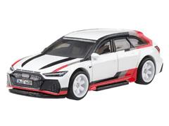 HOT WHEELS #FPY86-JBK51 - Audi RS 6 Avant in White with Red and Black Deco