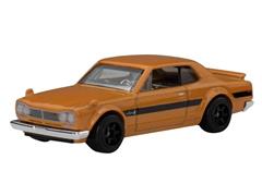 HOT WHEELS #HRT81-JBY89 - 1971 Nissan Skyline HT 3000 GT-R in Orange - National Icons - Vintage Series