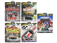HOT WHEELS #HXD63-956J-SET - Hot Wheels Pop Culture Premium - 5-Piece SET