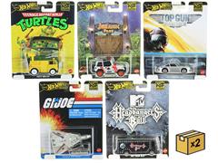 HOT WHEELS #HXD63-956K-CASE - Hot Wheels Pop Culture Premium - 10-Piece Set in a Non-Returnable Factory-Sealed Case