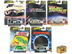 HOT WHEELS #HXD63-956L-CASE - Hot Wheels Pop Culture Premium - 10-Piece Set in a Non-Returnable Factory-Sealed Case