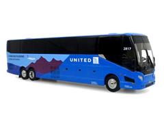 87-0382 - Iconic Replicas United Airlines Bus Prevost H3