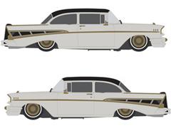 IXO AMERICA #IA64014 - 1957 Chevrolet Bel Air Lowrider in Gray