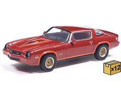 IXO AMERICA #IA64017-CASE - 1978 Chevrolet Camaro Z28 in Carmine Metallic