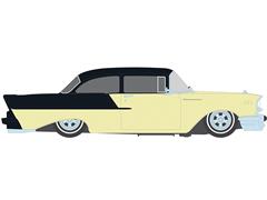 IXO AMERICA #IA64022 - 1957 Chevrolet One-Fifty Lowered in Colonial Cream and Onyx Black