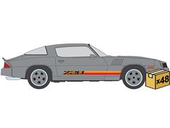IXO AMERICA #IA64024-MASTER - 1979 Chevrolet Camaro Z28 in Silver with Orange Stripes