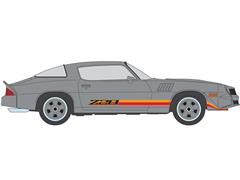 IXO AMERICA #IA64024 - 1979 Chevrolet Camaro Z28 in Silver with Orange Stripes