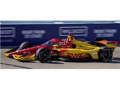 IXO AMERICA #IND18035 - #10 Alex Palou - Chip Ganassi Racing DHL - 2025 Series Champion with Trading Card