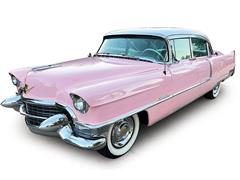 IXO AMERICA #U43RDC017 - 1955 Cadillac Fleetwood Series 60 in Pink