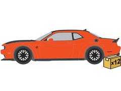 IXO AMERICA #U64RDC001-CASE - 2019 Dodge Challenger SRT Hellcat in Go Mango Orange and Black