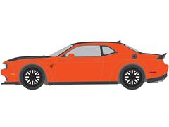 IXO AMERICA #U64RDC001 - 2019 Dodge Challenger SRT Hellcat in Go Mango Orange and Black