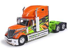 IXO AMERICA #U64TR019 - 2010 International Lonestar in Orange and Green