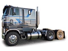 IXO AMERICA #U64TR020 - Ford COE 9000 in Blue and Silver