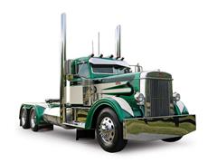 IXO AMERICA #U64TR030 - 1952 Peterbilt 350 in Green