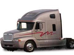 IXO AMERICA #U64TR031 - 2003 Freightliner Century Class 112 Sleeper in Gray - Brochure Truck