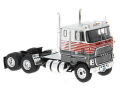 IXO MODELS #64TR015A - 1976 Ford XL 9000 in Silver and Grey with Red Stripes - Cab Only