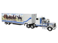 IXO MODELS #TTR039-22 - 1980 GMC General Koffer-SZ Sleeper Cab and Box Trailer With Western Deco