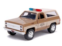 JADA TOYS #31114 - Hawkins Police Dept - Hoppers Chevrolet Blazer - Stranger Things Netflix Series 2016 - Current