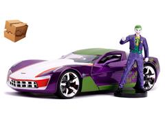 JADA TOYS #31199-BOX - 2009 Corvette Stingray Concept with Joker Figure