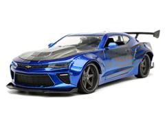 JADA TOYS #32993 - 2016 Chevrolet Camaro SS in Blue with Grey Deco