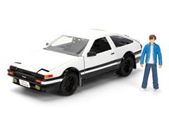 JADA TOYS #34501 - 1986 Toyota Trueno AE86 with Takumi Fujiwara Figure