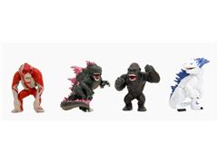 JADA TOYS #34989 - Nano MetalFigs 4 Pack - Godzilla x The New Empire 2024
