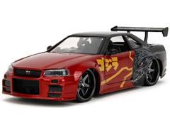 35133 - Jada Toys Godzilla 2002 Nissan Skyline GTR