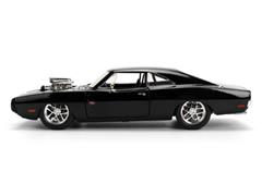 JADA TOYS #35423 - Doms 1970 Dodge Charger in Glossy Black - FF7