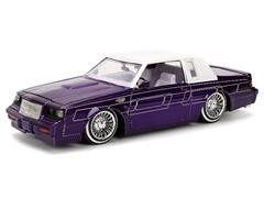 JADA TOYS #36343 - 1987 Buick Grand National in Purple and White