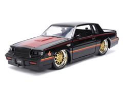 JADA TOYS #36586 - 1987 Buick Grand National in Black and Red