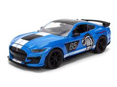 JADA TOYS #36587 - #65 - 2020 Ford Mustang Shelby GT500 in Blue with Cobra Deco