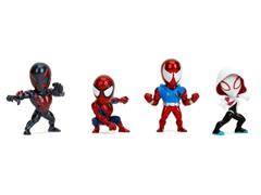 JADA TOYS #36693 - Marvel Spider-Verse Figure 4-Pack Set - METALFIGS