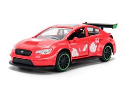 JADA TOYS #37024 - 2016 Subaru WRX STI in Knuckles Themed Deco