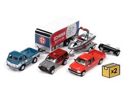 Johnny Lightning Tow and Go Truck and Trailer 2023