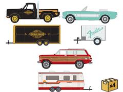 JOHNNY LIGHTNING #JLBT023-CASE - Tow Go- 2026 Release 1 -12-Piece CASE