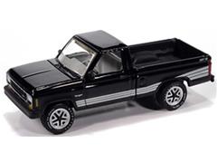 JOHNNY LIGHTNING #JLCG037-4 - 1987 Ford Ranger STX in Black with Silver STX Stripes