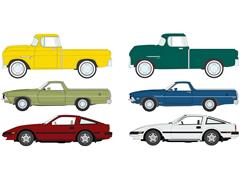 JOHNNY LIGHTNING #JLCT018-CASE - Collectors Tin 2025 Release 3 - 6-Piece Set in a Non-Returnable Factory-Sealed Case